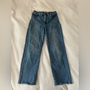 Madewell vintage crop jeans